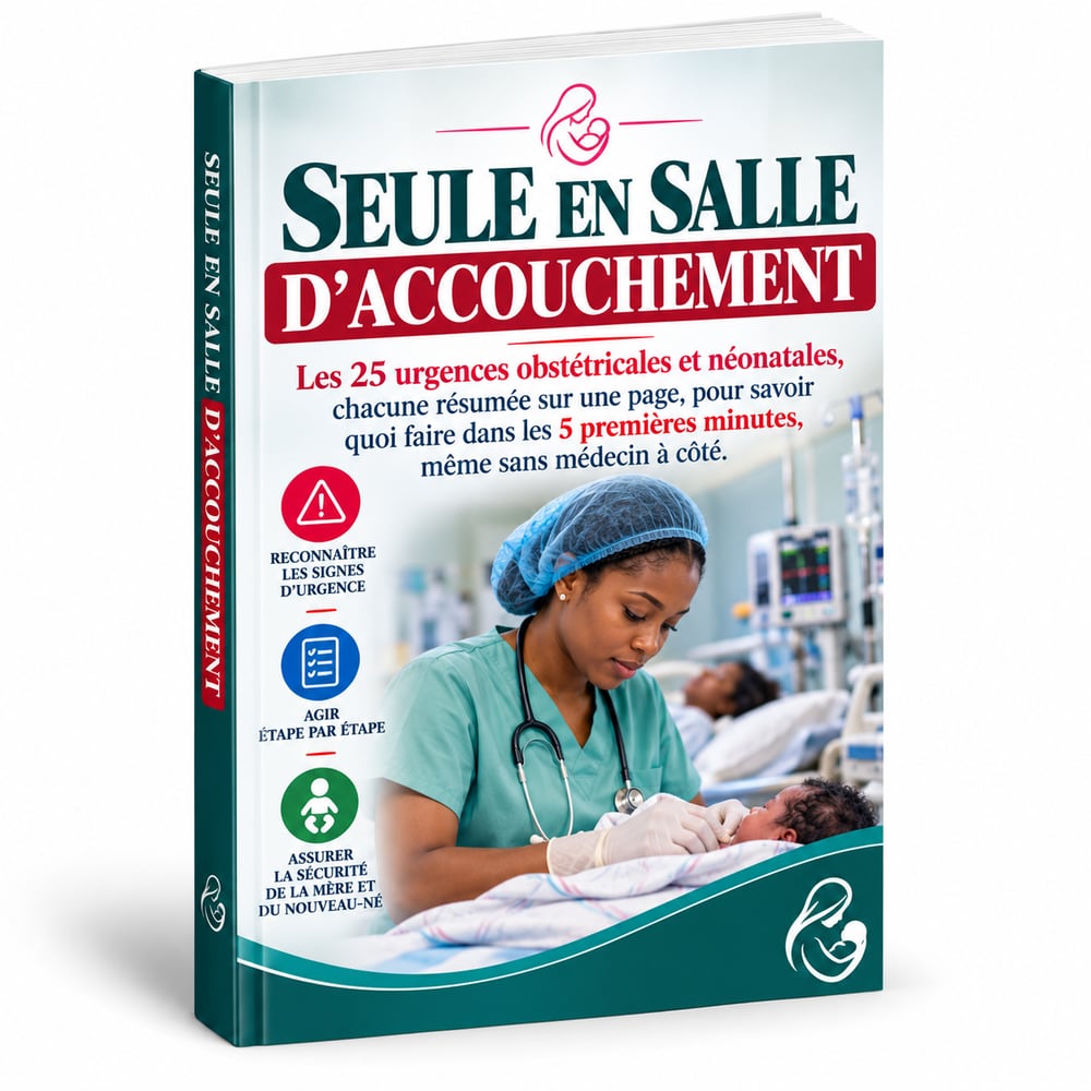 Seule en salle d'accouchement